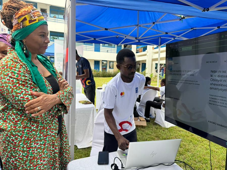 Innovation Without Limits: Boafo's Spotlight at the UNDP Ghana Exhibition